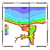 Image Topographique de la Baie Tracadie
